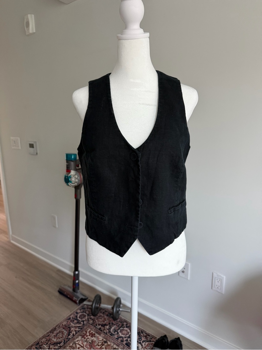 Linen vest